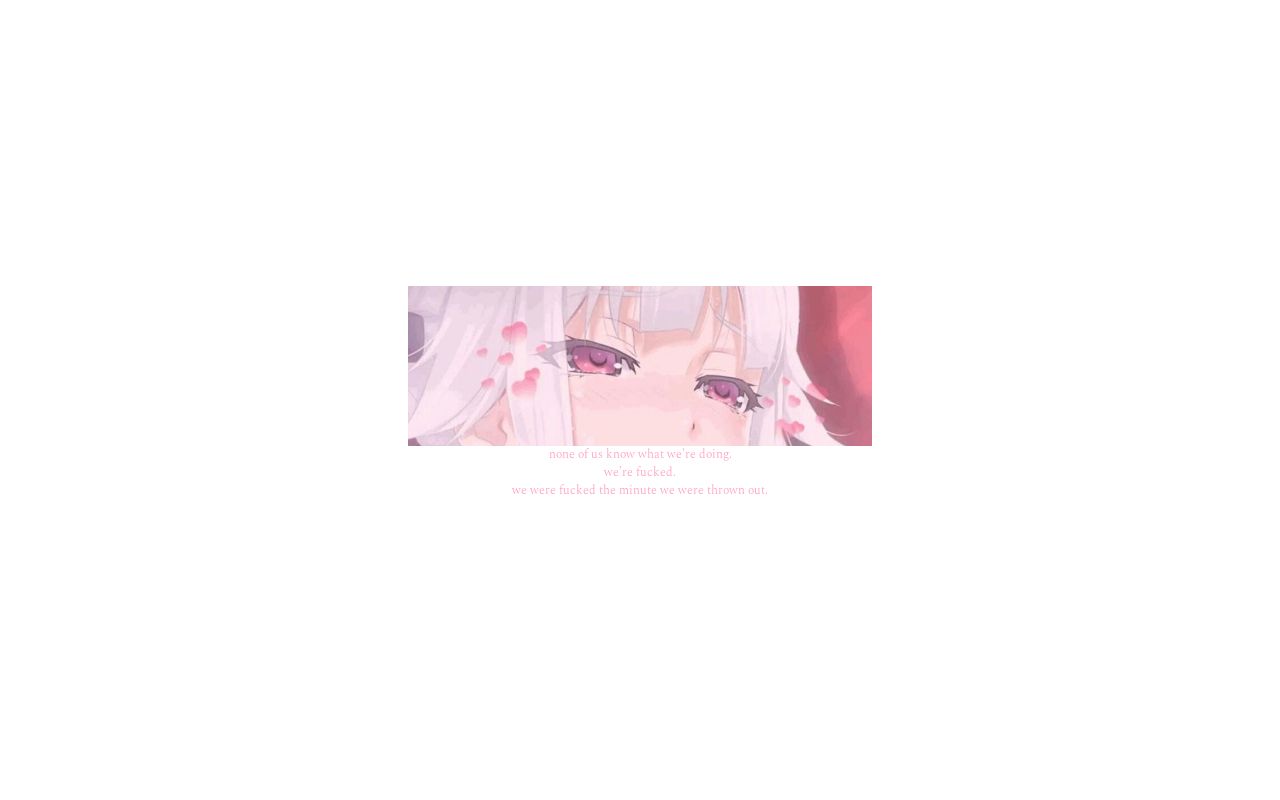 Carrd profile picture for @saline